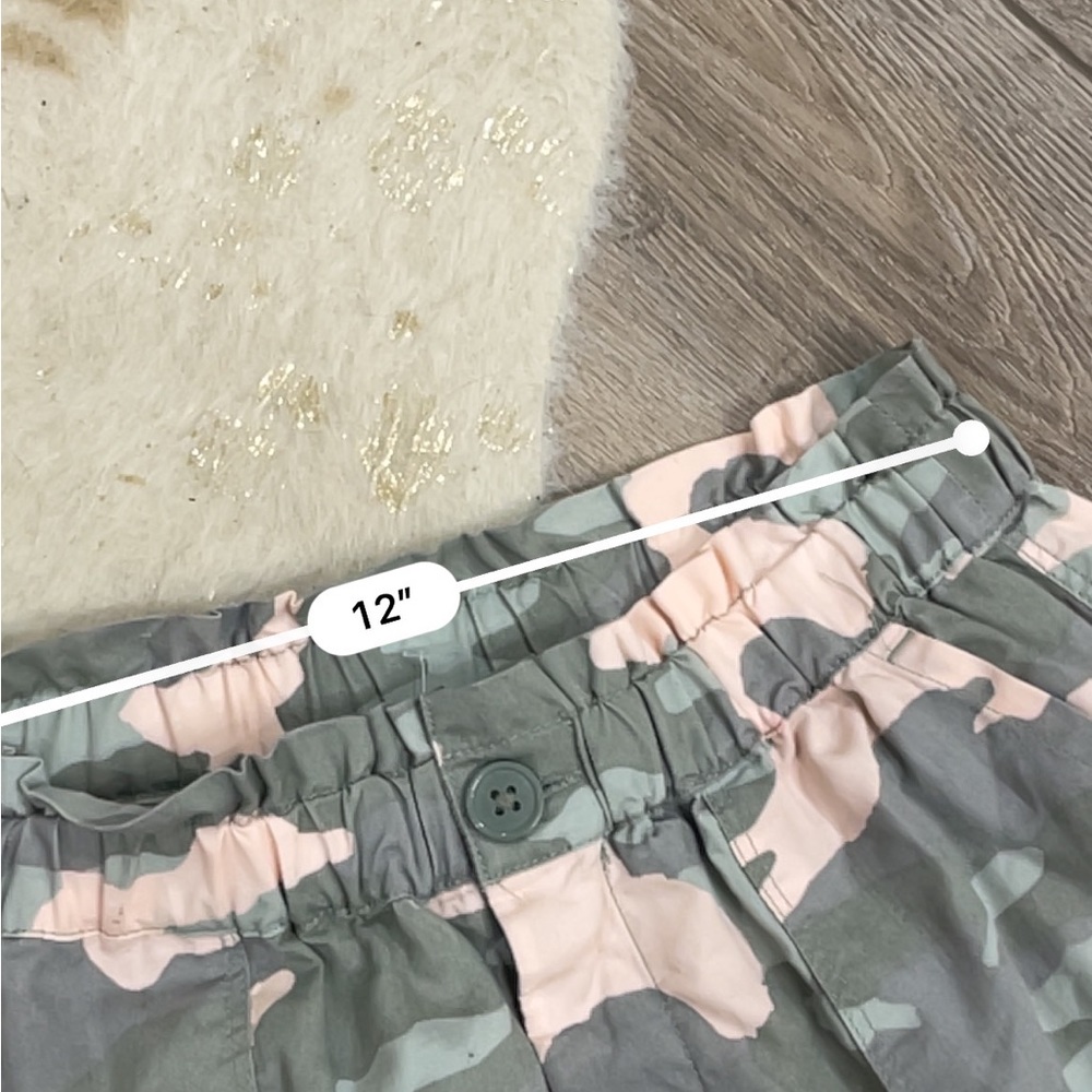 Aerie camo green soft shorts - Picture 3 of 5
